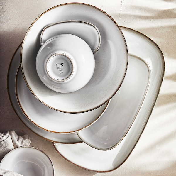 IKEA GLADELIG bowl, 4 ½ in, 4 pack Gray, Ikea Ireland | 9245WDIEL