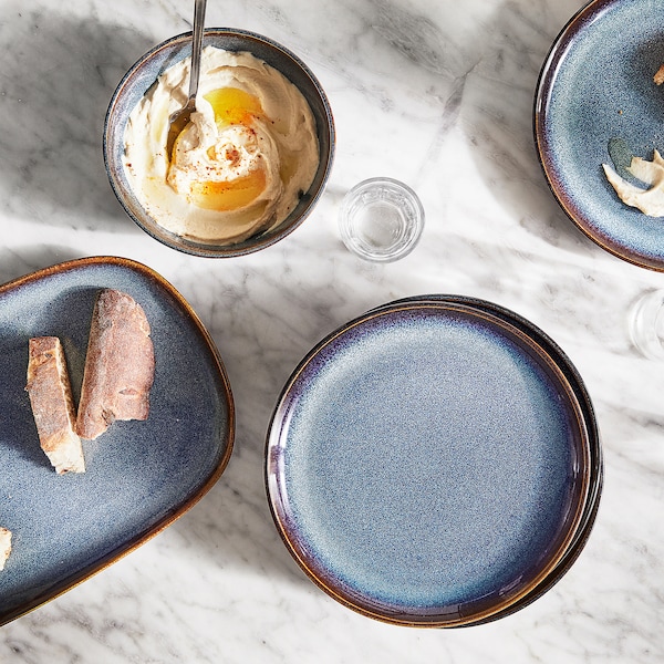 IKEA GLADELIG bowl, 5 ½ in, 4 pack Blue, Ikea Ireland | 8512BDVAE