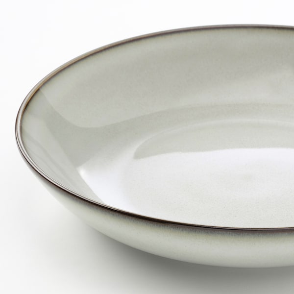 IKEA GLADELIG deep plate/bowl, 8 ½ in, 4 pack Gray, Ikea Ireland | 1479VBCHE