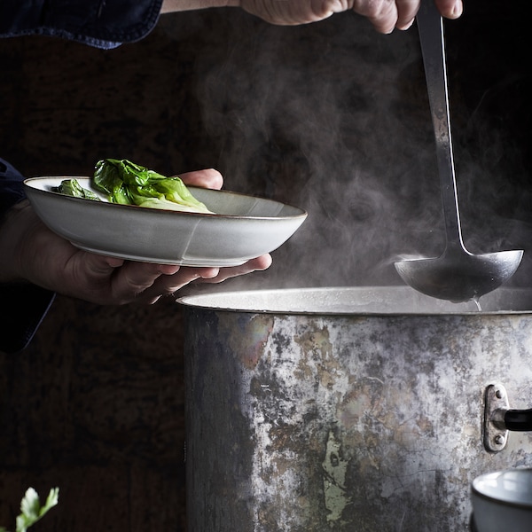 IKEA GLADELIG deep plate/bowl, 8 ½ in, 4 pack Gray, Ikea Ireland | 1479VBCHE