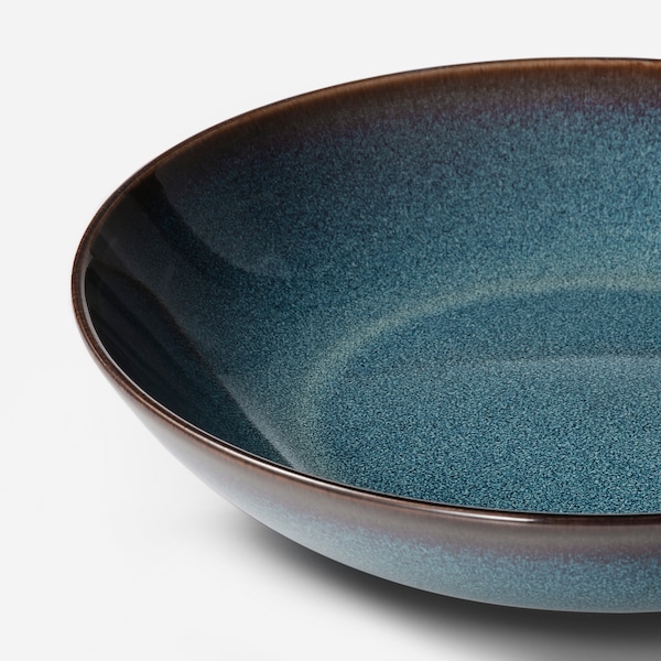 IKEA GLADELIG deep plate/bowl, 8 ½ in, 4 pack Blue, Ikea Ireland | 1403HGCMW
