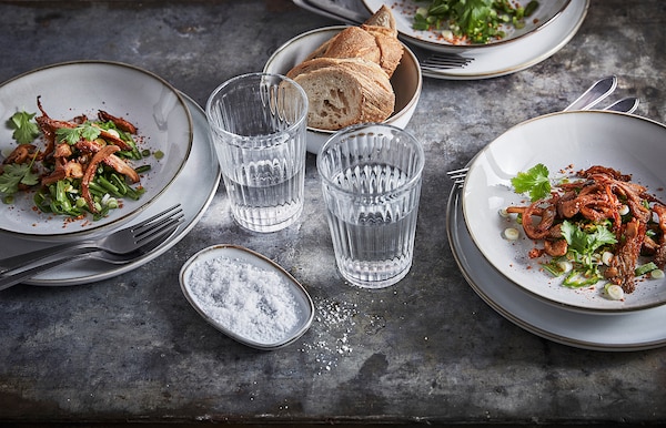 IKEA GLADELIG plate, 10 in, 4 pack Gray, Ikea Ireland | 1653HTVBC