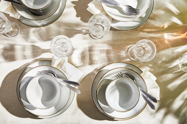IKEA GLADELIG plate, 10 in, 4 pack Gray, Ikea Ireland | 1653HTVBC