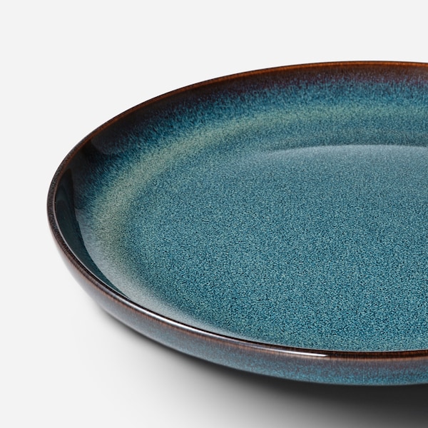 IKEA GLADELIG side plate, 8 in, 4 pack Blue, Ikea Ireland | 5136GQCZU