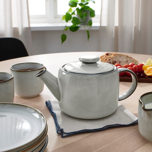 IKEA GLADELIG teapot, 1.3 qt Gray, Ikea Ireland | 5176MQTAR