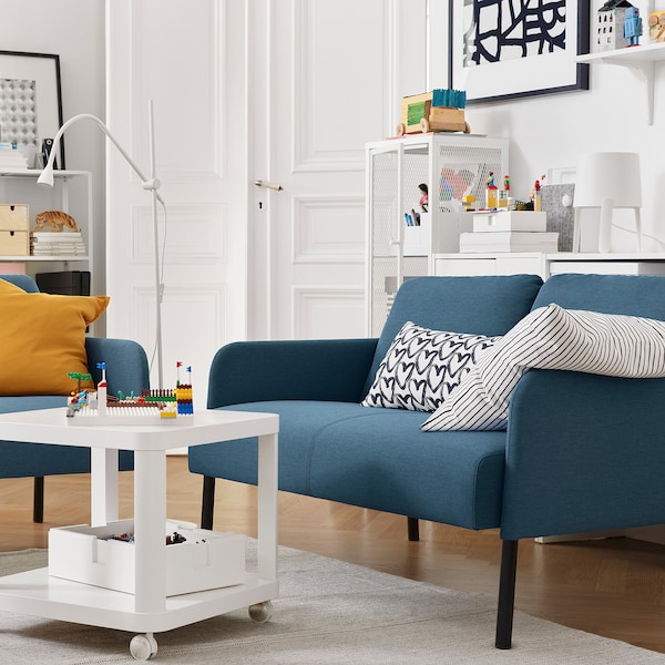 IKEA GLOSTAD loveseat Knisa Medium Blue, Ikea Ireland | 1563AMZHX