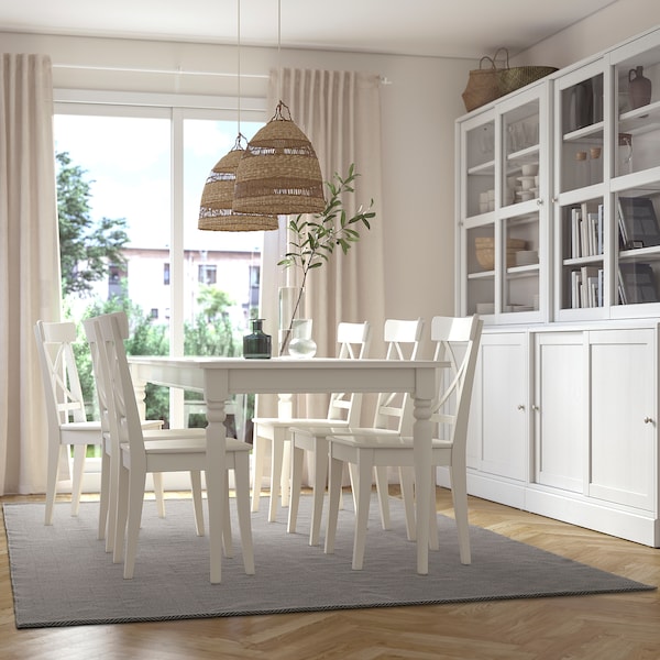 IKEA GÅNGVÄG rug, flatwoven, 6'7 inx9'10 in Gray, Ikea Ireland | 3604IMBTU