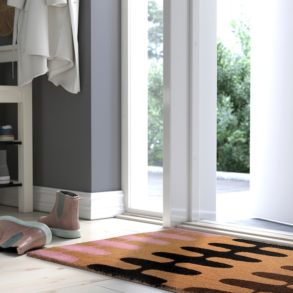 IKEA GÅNGYTA door mat, 2'0 inx2'11 in Natural / Beige, Ikea Ireland | 2516DGQLN