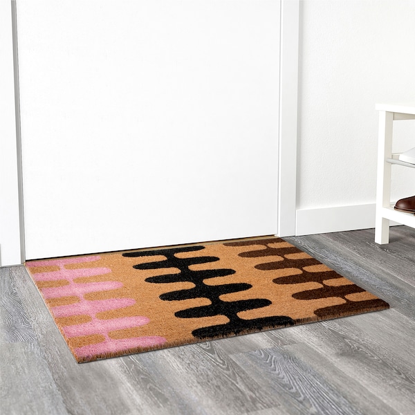 IKEA GÅNGYTA door mat, 2'0 inx2'11 in Natural / Beige, Ikea Ireland | 2516DGQLN