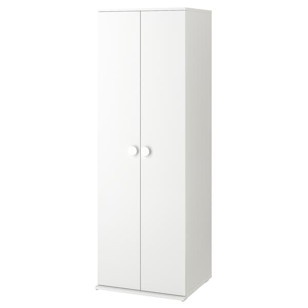 IKEA GODISHUS wardrobe, white, 23 5/8x21 1/4x70 1/8 in, Ikea Ireland | 3972EJMQO