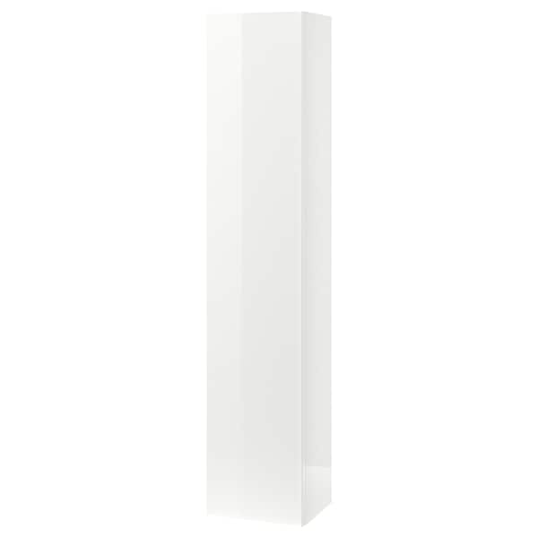 IKEA GODMORGON high cabinet, 15 3/4x12 5/8x75 5/8 in High Gloss White, Ikea Ireland | 2853FVMNS