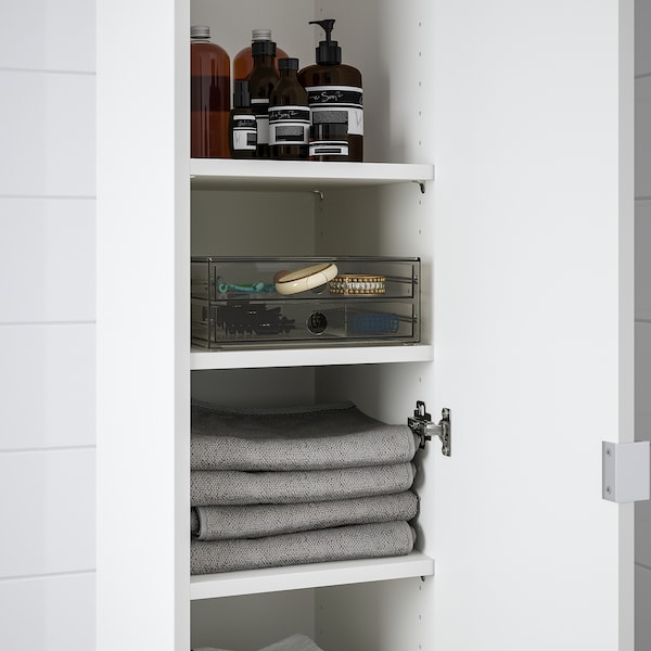 IKEA GODMORGON mini chest with 2 drawers, smoked, 9x7 ½x3 ½ in, Ikea Ireland | 7108AYFRO