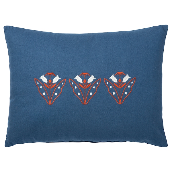 IKEA GOKVÄLLÅ cushion, blue, 12x16 in, Ikea Ireland | 6410GPBEQ