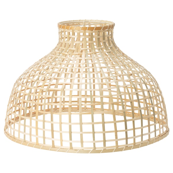 IKEA GOTTORP Pendant lamp shade, bamboo, Height: 15 in Diameter: 22 in, Ikea Ireland | 5342CBMPN