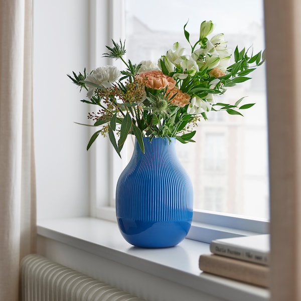 IKEA GRADVIS vase, 8 ¼ in Blue, Ikea Ireland | 5869RBIGN