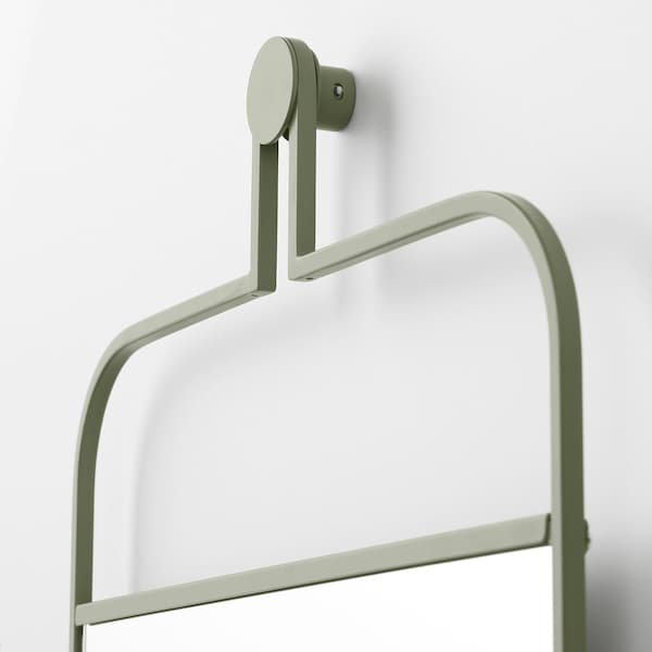 IKEA GRANVÅG mirror, wall hanging/green, 19 5/8x43 1/4 in, Ikea Ireland | 4586FKDZN