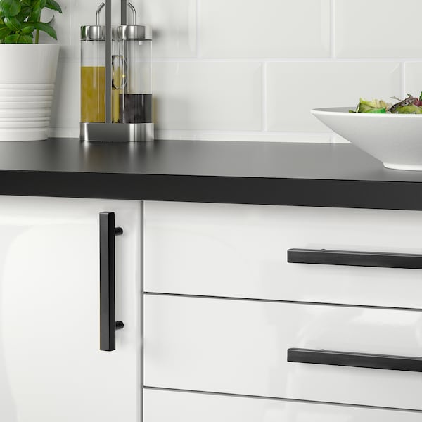 IKEA GRIBBOL handle, 5 1/2 in, 2 pack Black, Ikea Ireland | 5269KRWIZ