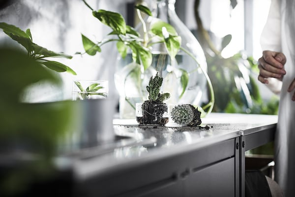 IKEA GRILLSKÄR kitchen island shelf unit, 33 7/8x24 in Stainless Steel, Ikea Ireland | 7025JHAIL