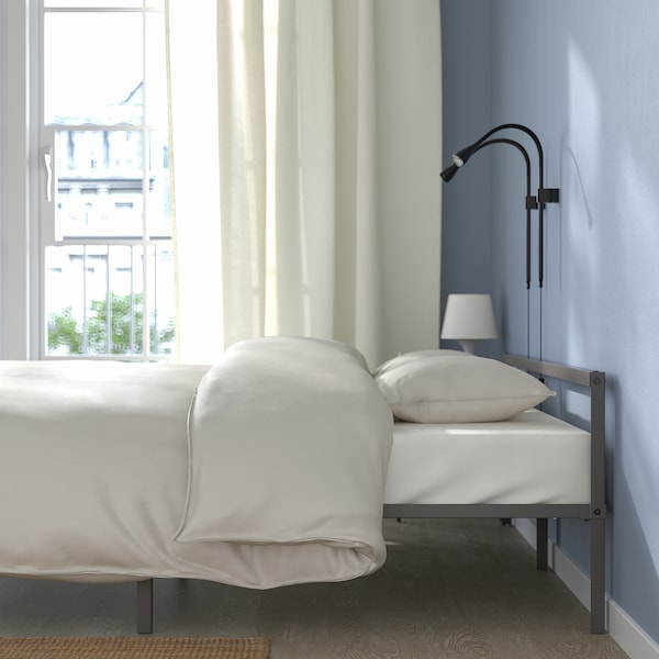 IKEA GRIMSBU bed frame, Full Gray / Luröy, Ikea Ireland | 8136WLSZJ