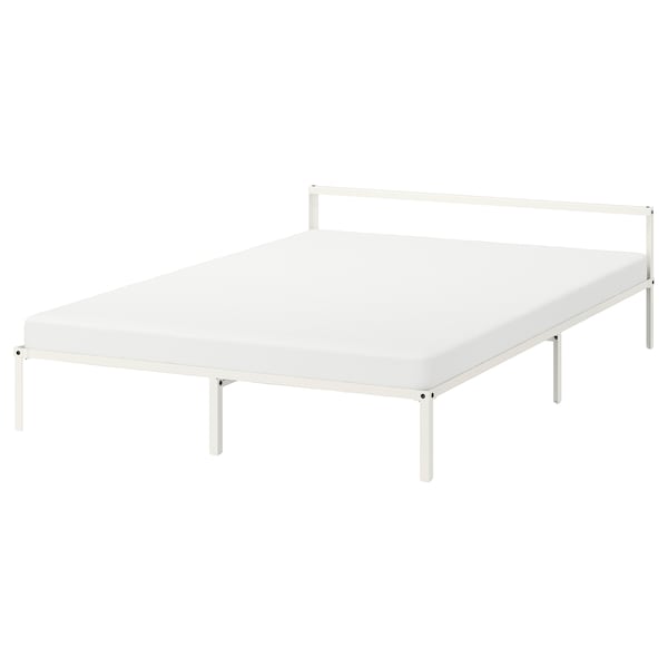 IKEA GRIMSBU bed frame, Queen White / Luröy, Ikea Ireland | 5831ZBREP