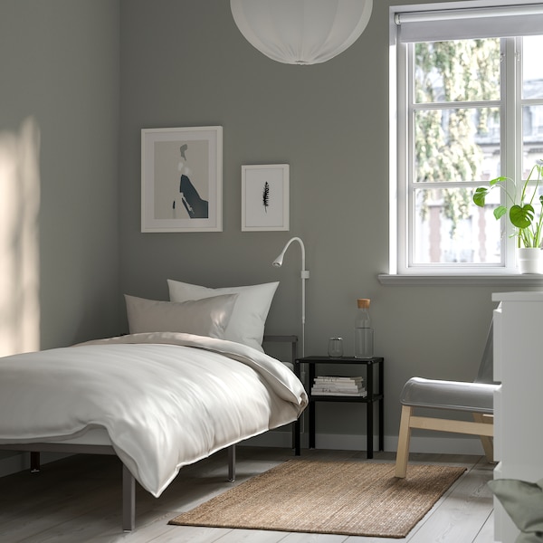 IKEA GRIMSBU bed frame, Twin Gray / Luröy, Ikea Ireland | 0174WPVEQ