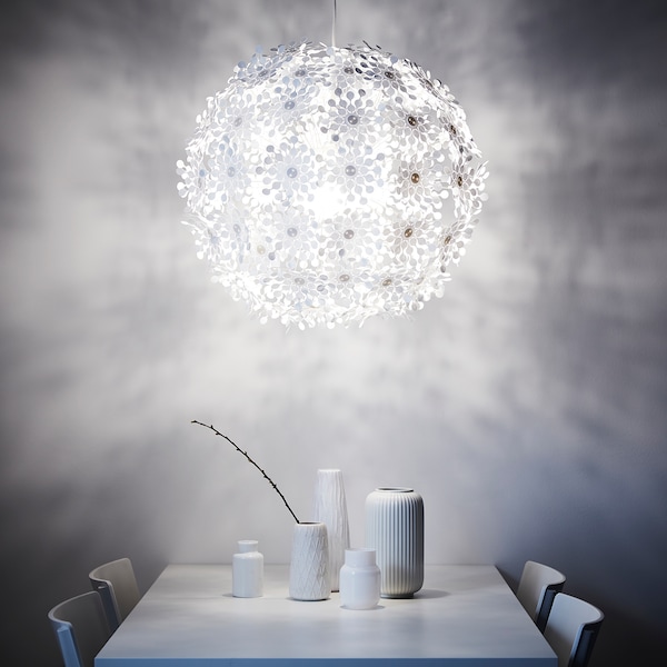 IKEA GRIMSÅS Pendant lamp, white, 22 in, Ikea Ireland | 0973BDHTV