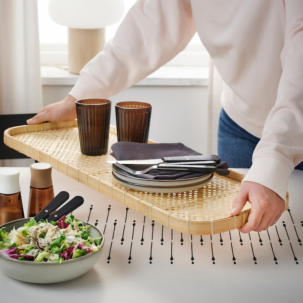 IKEA GRÅMÖRT tray, bamboo, 28x11 in, Ikea Ireland | 1579IUHRA