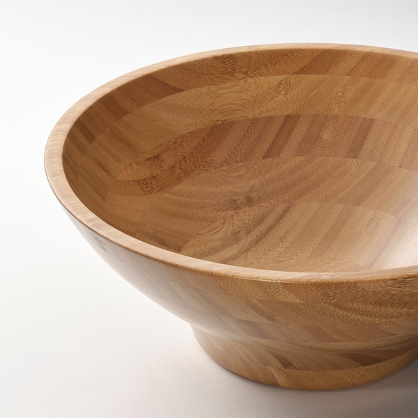 IKEA GRÖNSAKER serving bowl, bamboo, 11 in, Ikea Ireland | 1653WGJUN