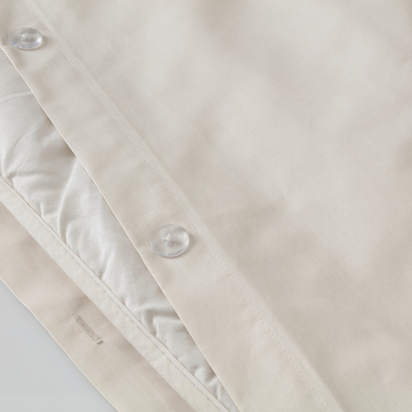 IKEA GRÅPALPMAL duvet cover and pillowcase(s), Full/Queen (Double/Queen) Beige, Ikea Ireland | 0456JYORI