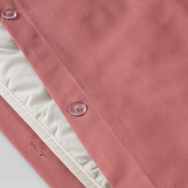 IKEA GRÅPALPMAL duvet cover and pillowcase(s), King Pink, Ikea Ireland | 7956BOWPX