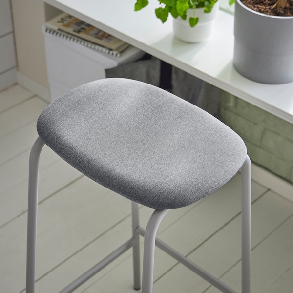 IKEA GRÅSALA bar stool, gray, 29 1/2 in, Ikea Ireland | 3170MQPNC