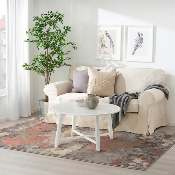 IKEA GRUNDSKOLA rug, low pile, 5'3 inx7'10 in Multicolor, Ikea Ireland | 1750HGYKT