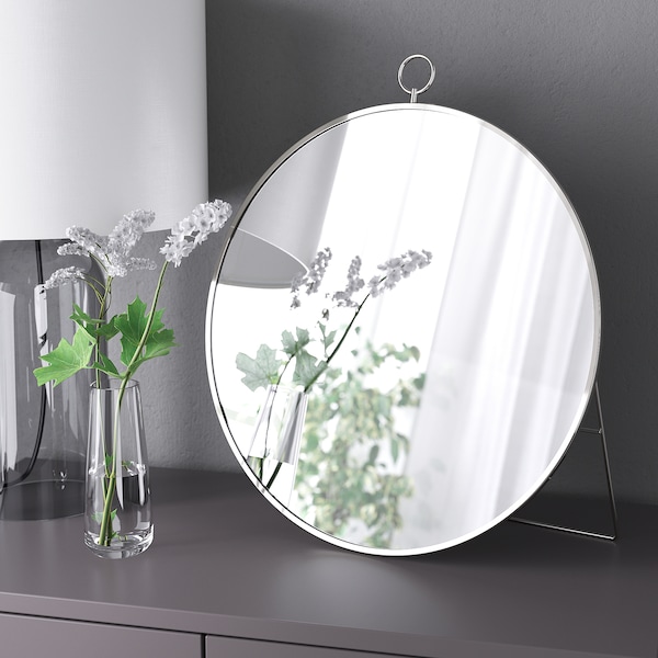 IKEA GRYTÅS mirror, silver color, 15 3/4 in, Ikea Ireland | 5198RZQIX