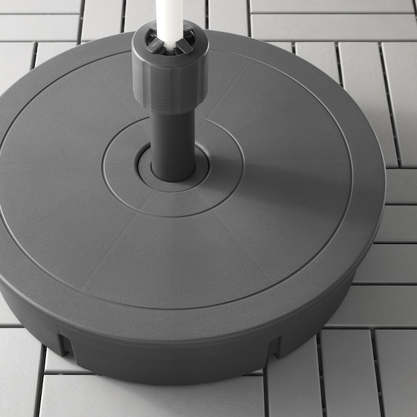IKEA GRYTÖ umbrella base, dark gray, 23 5/8 in, Ikea Ireland | 6049GVTDL