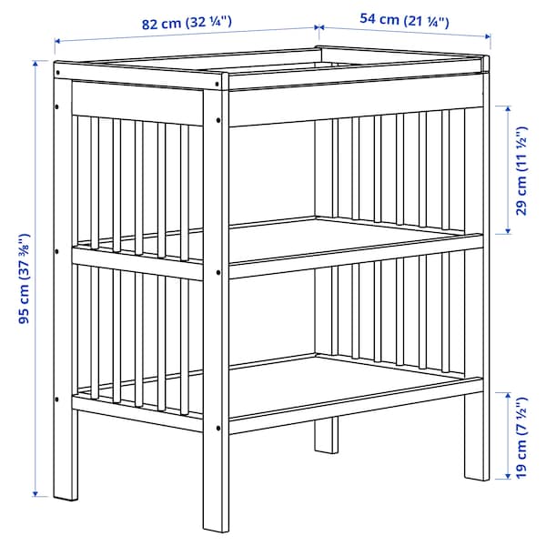 IKEA GULLIVER changing table, white, Ikea Ireland | 9682PTSAF