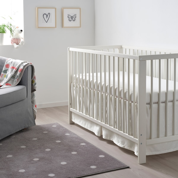 IKEA GULLIVER crib, 27 1/2x52 in White, Ikea Ireland | 7948CFOGA