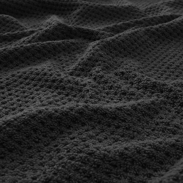 IKEA GULVIAL bath sheet, 39x59 in Black, Ikea Ireland | 9150XWGRV