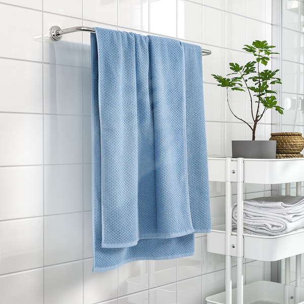 IKEA GULVIAL bath sheet, 39x59 in Dark Gray / Blue, Ikea Ireland | 4270LVNRC