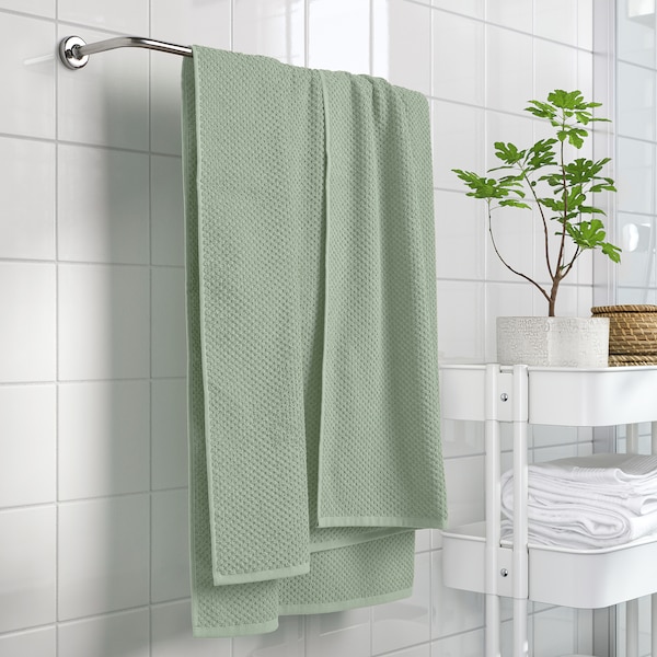 IKEA GULVIAL bath sheet, 39x59 in Pale Gray / Green, Ikea Ireland | 7920URXEA