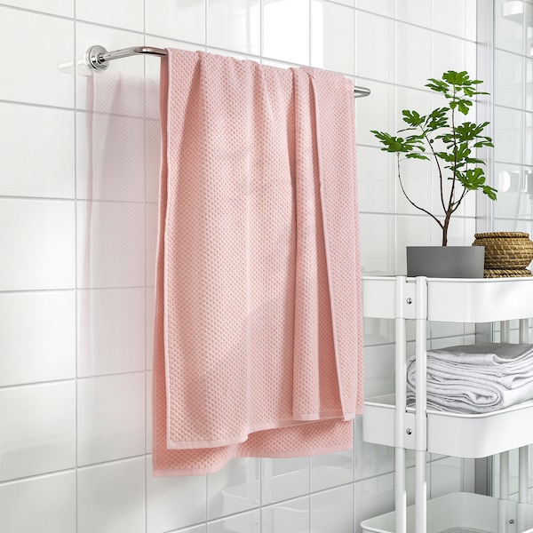 IKEA GULVIAL bath sheet, 39x59 in Pale Pink, Ikea Ireland | 8460ACJTM