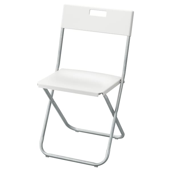 IKEA GUNDE Folding chair White, Ikea Ireland | 8956QEWYK