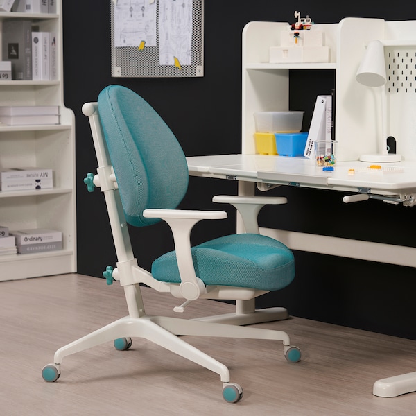 IKEA GUNRIK child's desk chair, turquoise, Ikea Ireland | 9183UKEZI