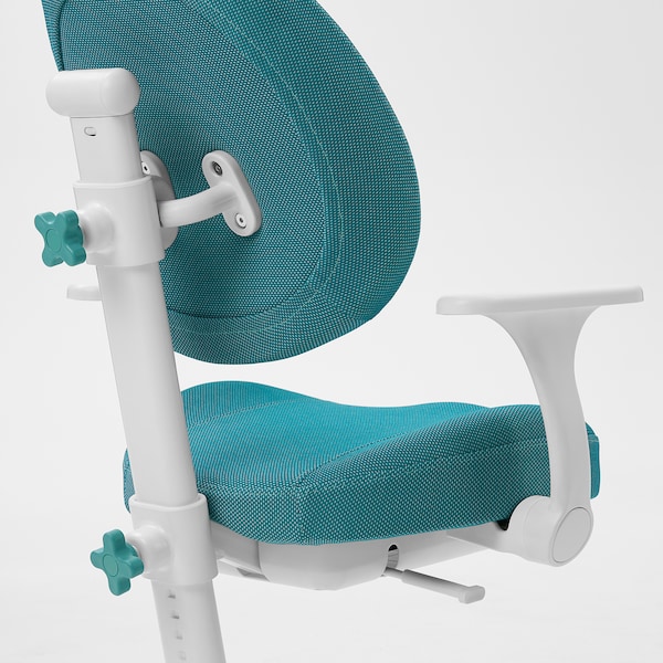 IKEA GUNRIK child's desk chair, turquoise, Ikea Ireland | 9183UKEZI