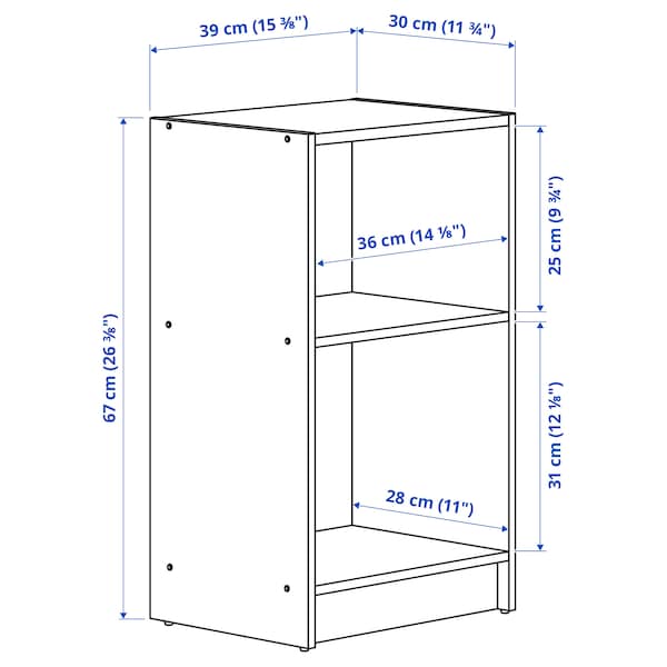 IKEA GURSKEN nightstand, 15 3/8x11 3/4 in Light Beige, Ikea Ireland | 4381TNLGI