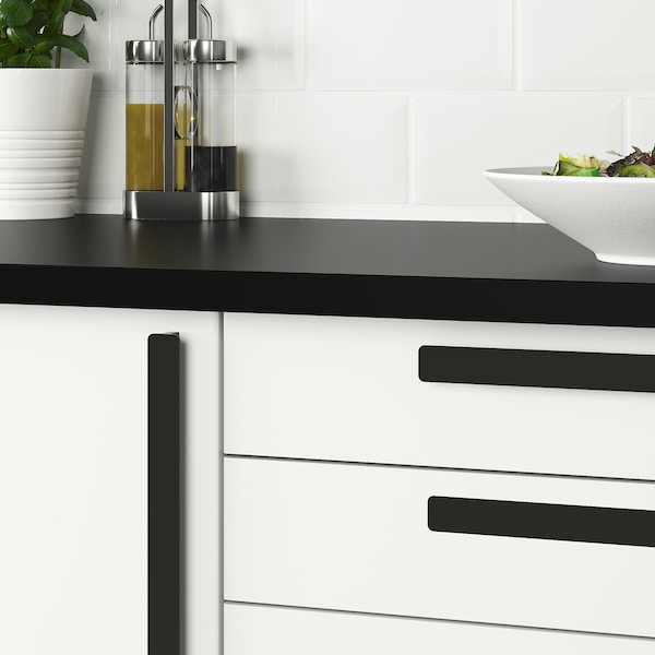 IKEA HACKÅS handle, anthracite, 1113/16 in, 2 pack, Ikea Ireland | 0986RXOLY