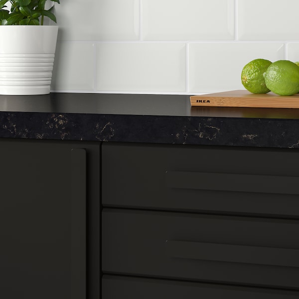 IKEA HACKÅS handle, anthracite, 1113/16 in, 2 pack, Ikea Ireland | 0986RXOLY