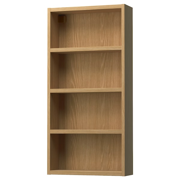IKEA HAGAÅN wall open cabinet, 18x6x37 in Oak Effect, Ikea Ireland | 0451FDBZL