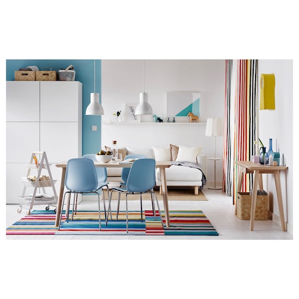 IKEA HALVED rug, handmade multicolor, 5'7 inx7'10 in Handmade Multicolor, Ikea Ireland | 6891GJRSQ