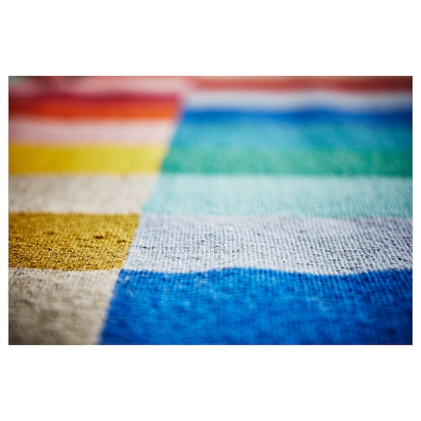 IKEA HALVED rug, handmade multicolor, 5'7 inx7'10 in Handmade Multicolor, Ikea Ireland | 6891GJRSQ