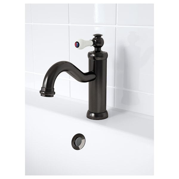 IKEA HAMNSKÄR Bath faucet with strainer Black, Ikea Ireland | 7398BXZRM